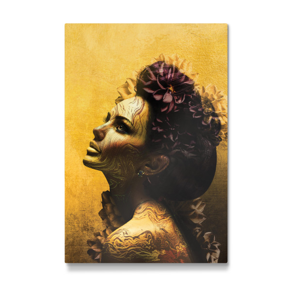 Galerie-Print "Goldene Frau" 30x20 cm artboxONE