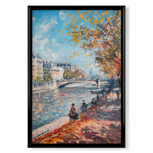 Autumn by the Seine