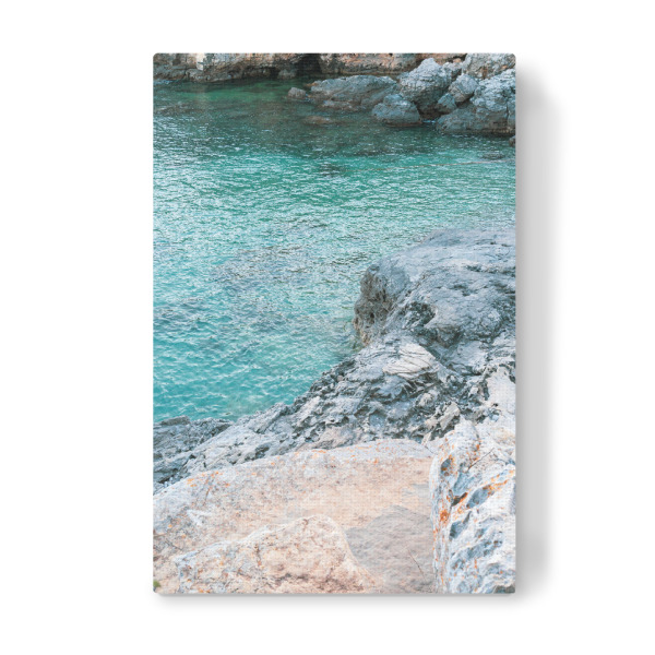 Leinwandbild "Der Weg zum Ozean - Kroatien" artboxONE - Reise / Strand und Meer