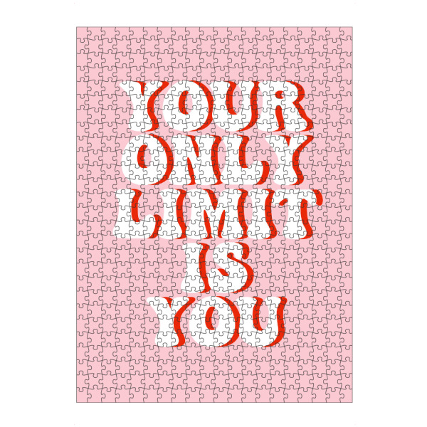 Puzzle Ravensburger "Your only limit is you" artboxONE - Typografie,Für Mama