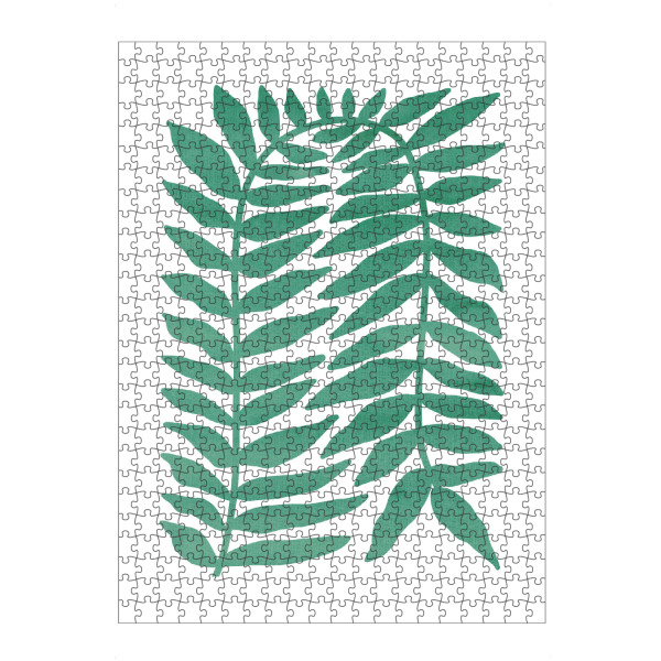 Puzzle Ravensburger "Abstract fern" artboxONE - Natur,Floral,Abstrakt