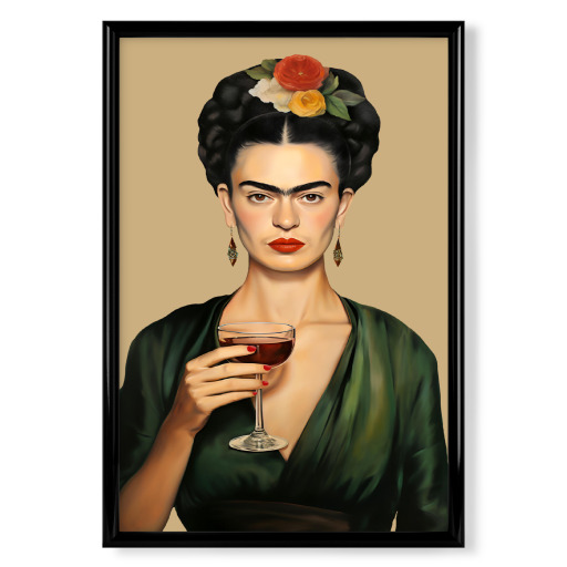 Frida kahlo Rotwein Liebe