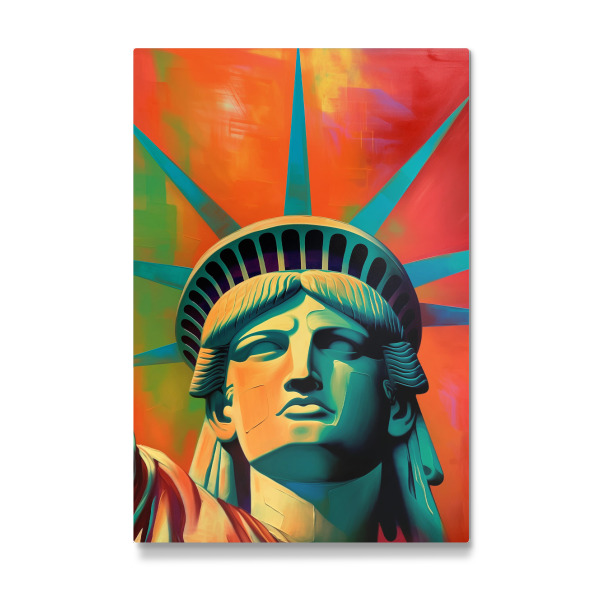 Galerie-Print "Miss Liberty popart" 30x20 cm artboxONE