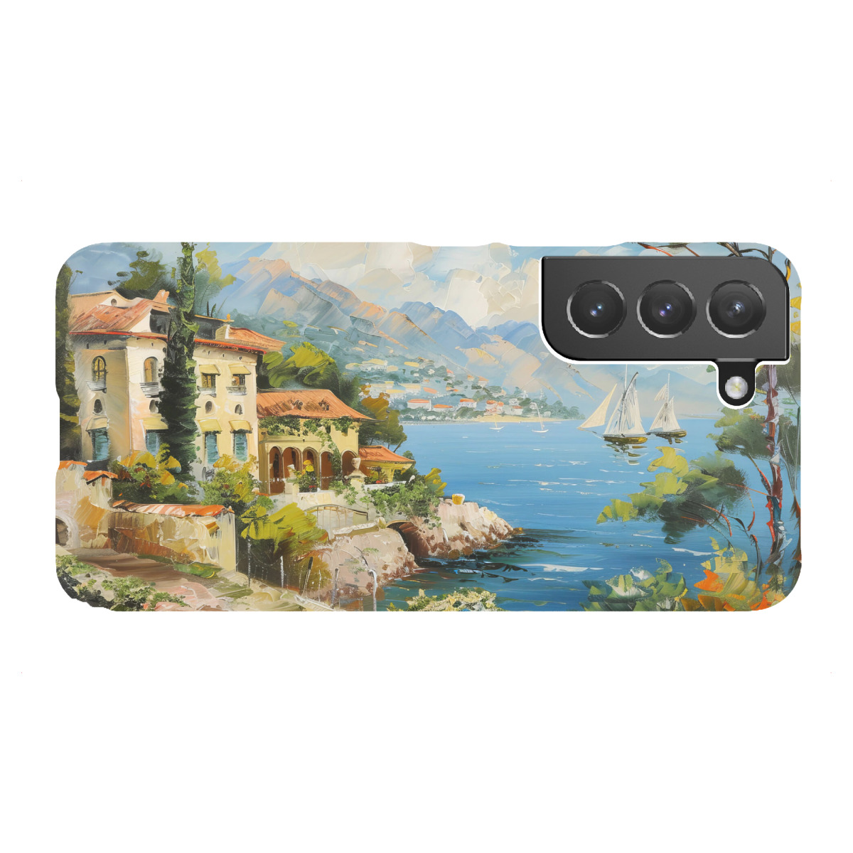 "Mittelmeerküste"für Samsung Galaxy - Premium-Case Handyhülle artboxONE