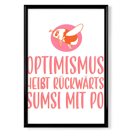 Optimismus - Rosarot