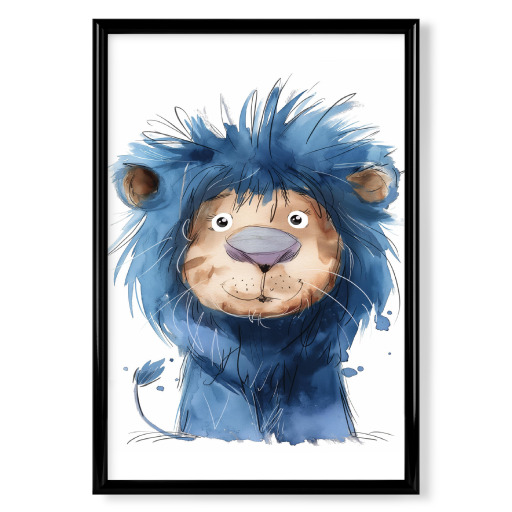 Blauer Löwe