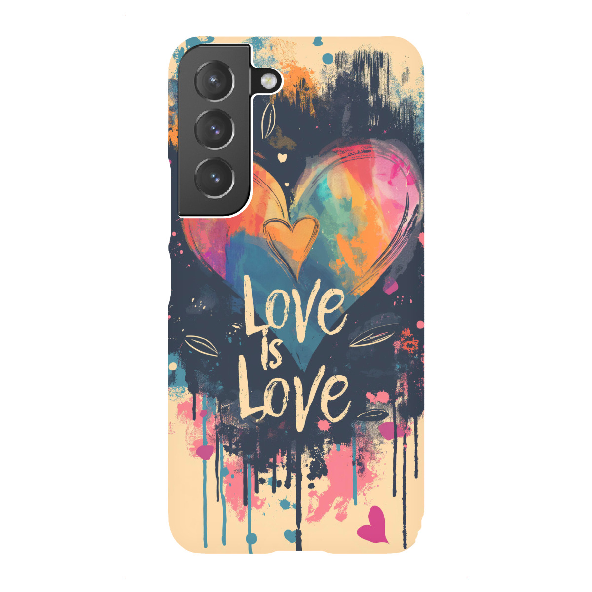 "Love is Love Streetart"für Samsung Galaxy - Premium-Case Handyhülle artboxONE