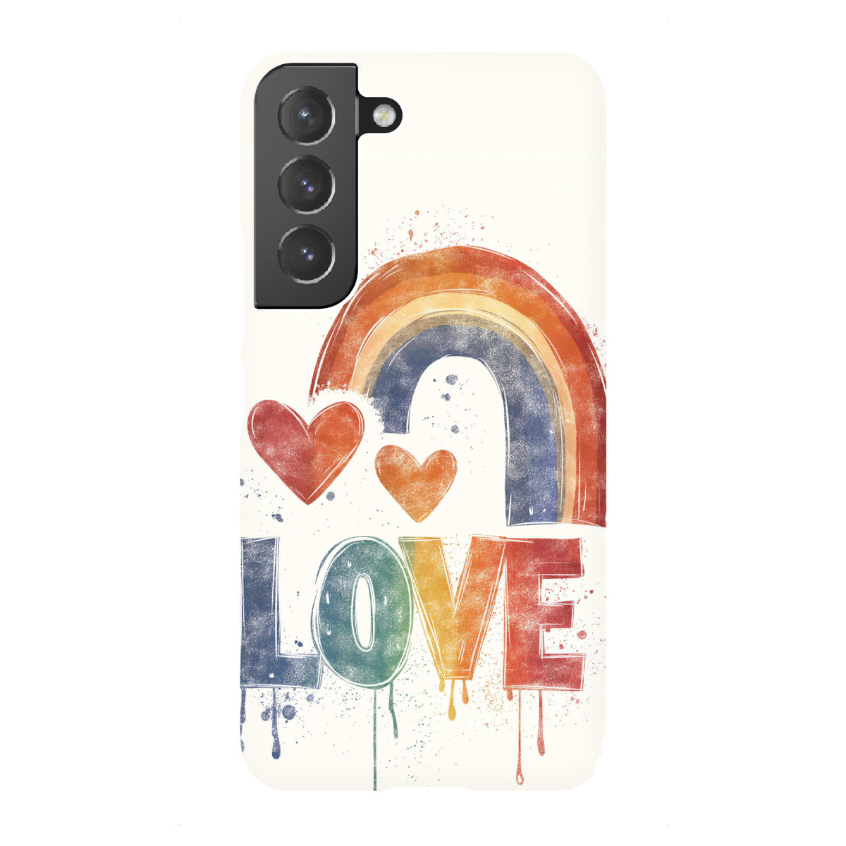 "LOVE - RAINBOW"für Samsung Galaxy - Premium-Case Handyhülle artboxONE