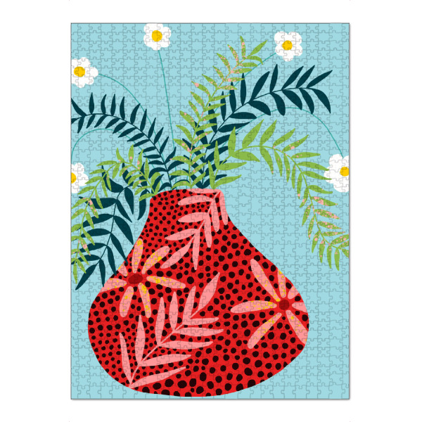 Puzzle Ravensburger "Sunny Side Up Flower Pot" artboxONE - Floral