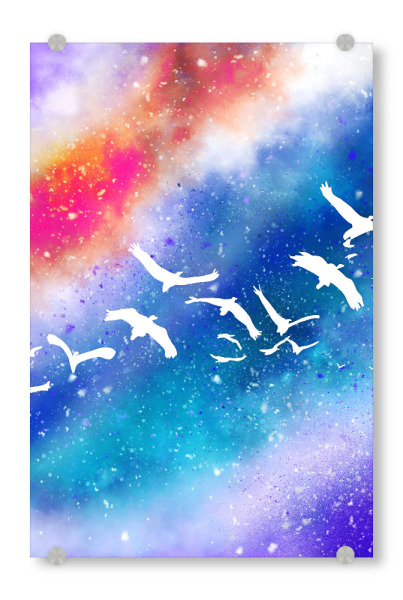 Acrylglasbild "Breite deine Flügel aus" artboxONE - Abstrakt