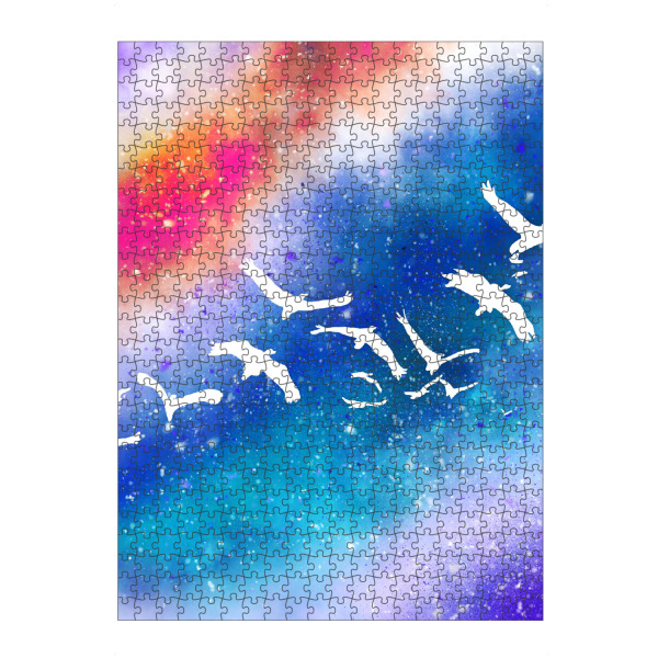 Puzzle Ravensburger "Breite deine Flügel aus" artboxONE - Abstrakt