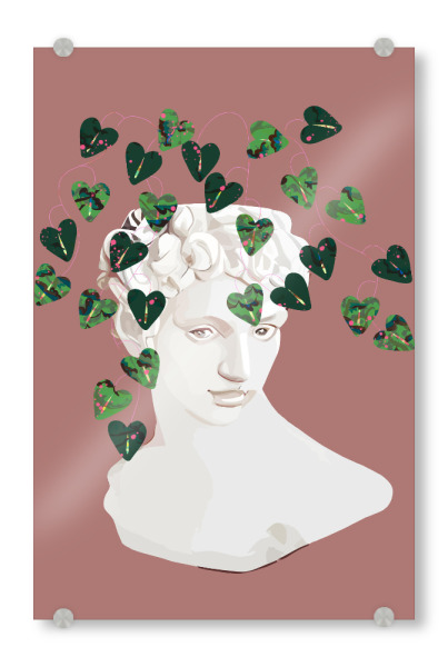 Acrylglasbild "Römischer Pflanzer" artboxONE - Abstrakt