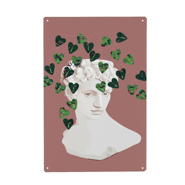 Holzbild "Römischer Pflanzer" artboxONE - Abstrakt