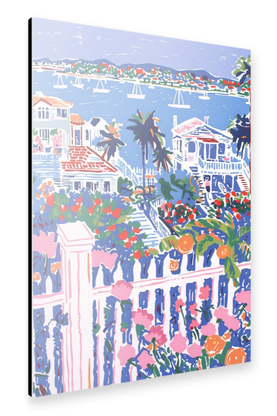 Alu-Dibond "Hafenserenade" 30x20 cm artboxONE