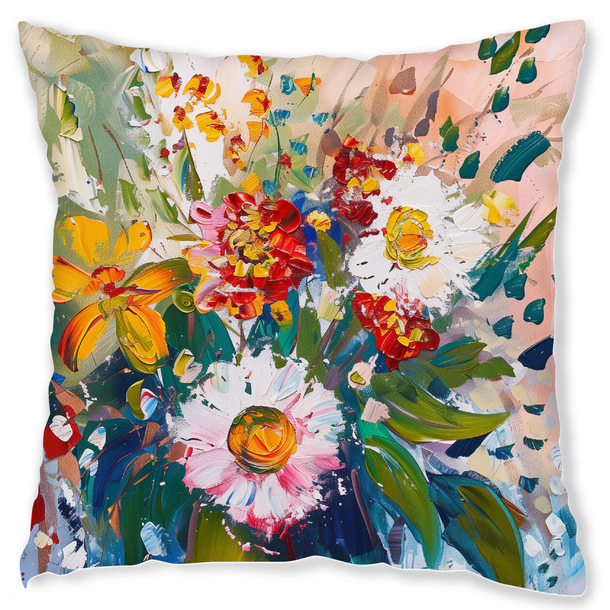 Design-Kissen "Aufblß¼hende Emotionen" artboxONE - Natur,Floral - Blumen,Malerei