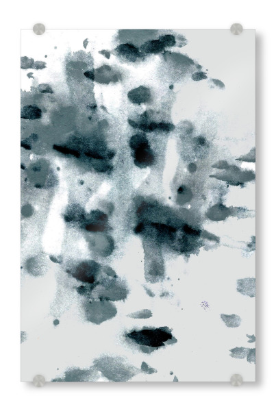 Acrylglasbild "Chimchiu" artboxONE - Abstrakt - Aquarell,Abstrakt,Malerei,Blau