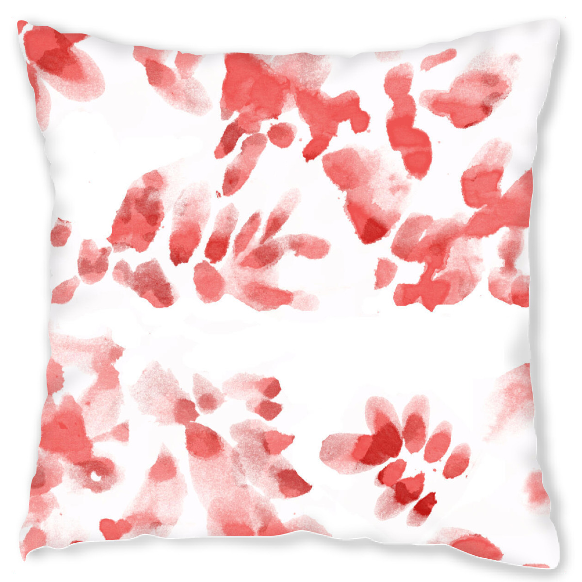 Design-Kissen "Rosen Blume" artboxONE - Abstrakt - Aquarell,Bio,Blumen,Rose,Abstrakt