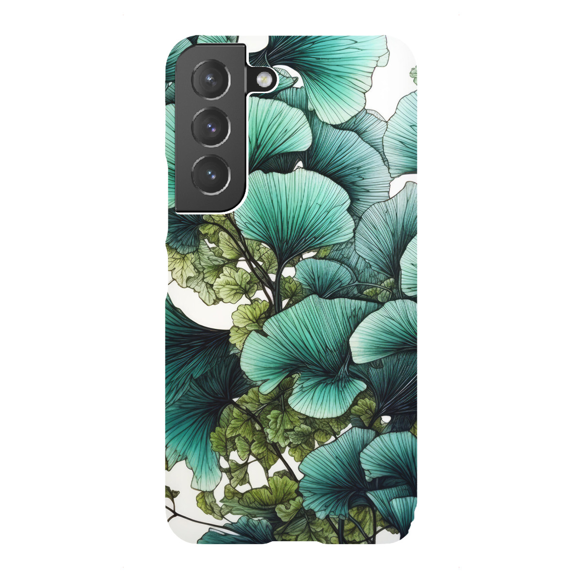 Samsung Galaxy "Ginko Biloba O" Premium-Case Handyhülle artboxONE