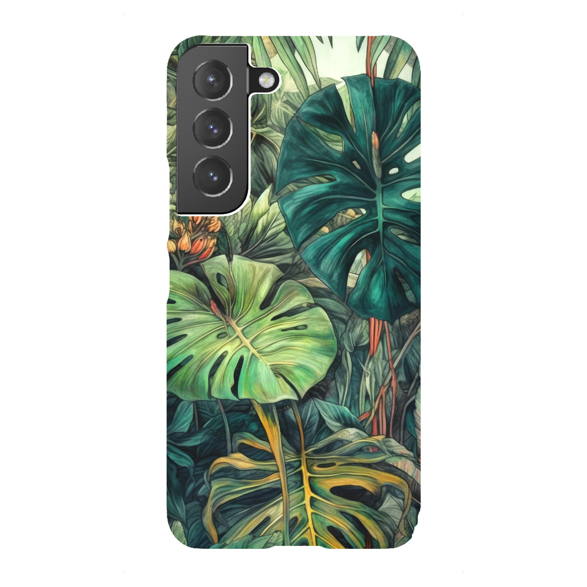 "Blüten und Blätter AA"für Samsung Galaxy - Premium-Case Handyhülle artboxONE
