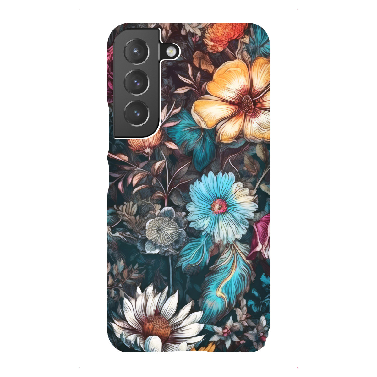 Samsung Galaxy "Wiese voller Blumen W" Premium-Case Handyhülle artboxONE