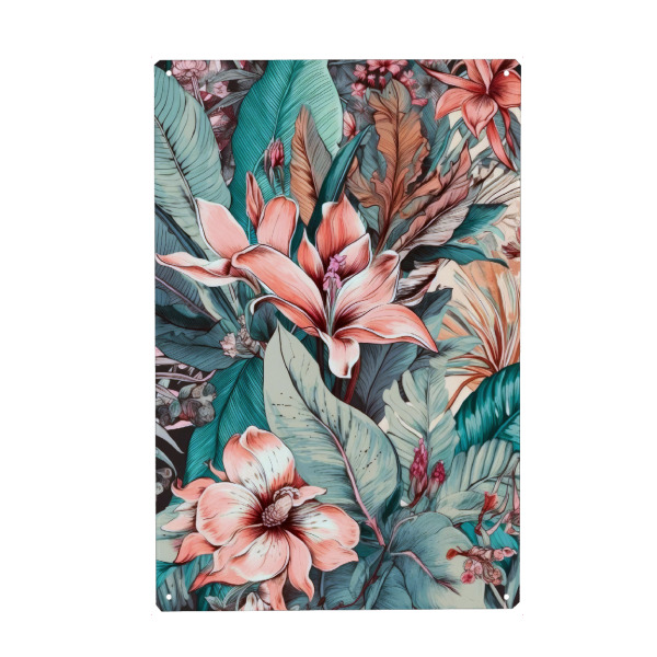 Holzbild "Wiese voller Blumen Z" artboxONE - Natur,Floral - Wiese,Natur,Blumen,Blumen,Botanische,Blätter,Blatt,Blumen,Kräuter