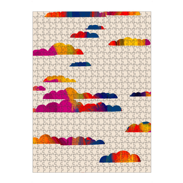 Puzzle Ravensburger "Totemwolken" artboxONE - Abstrakt