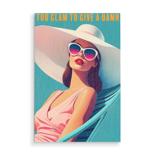 Retro Glam Pool Art Retro Glam Pool Art