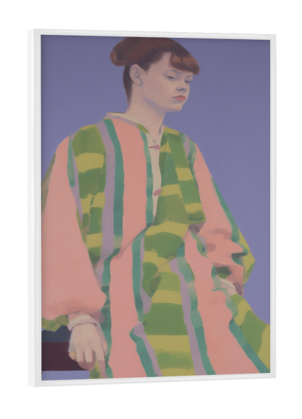 Poster mit weißem Rahmen "Die Langeweile" artboxONE - Menschen,Fashion