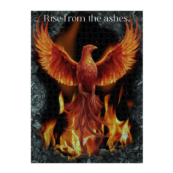 Puzzle Ravensburger "Rise From The Ashes" artboxONE - Natur,Tiere,Fiktion