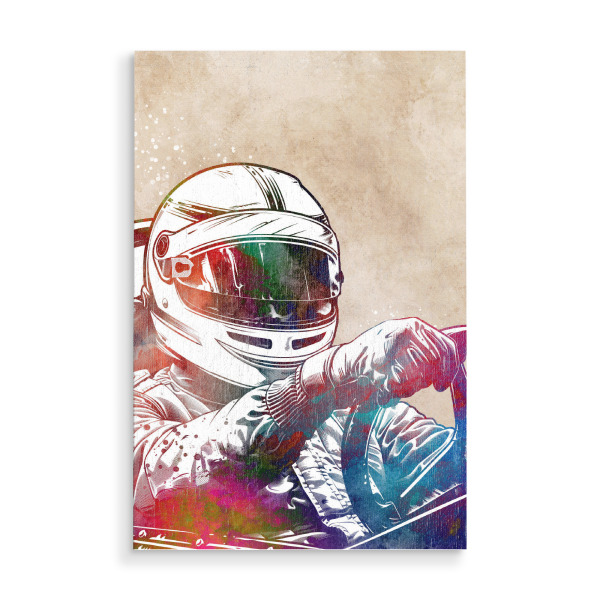 Holzbild "Rennsportkunst C" artboxONE - Sport / Motorsport,Sport - Rennfahrer,Rennsport,Sport,Motor,Motorsport,Grafik