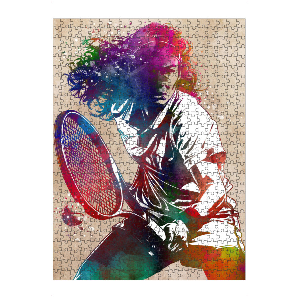 Puzzle Ravensburger "Tennissportkunst C" artboxONE - Sport,Sport / Motivation - Tennis,Tennisspieler,Spieler,Spiel,Sport - Bild tennis