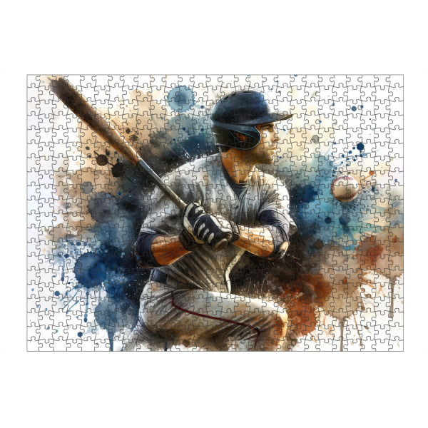 Puzzle Ravensburger "Baseballspieler C" artboxONE - Sport,Sport / Motivation