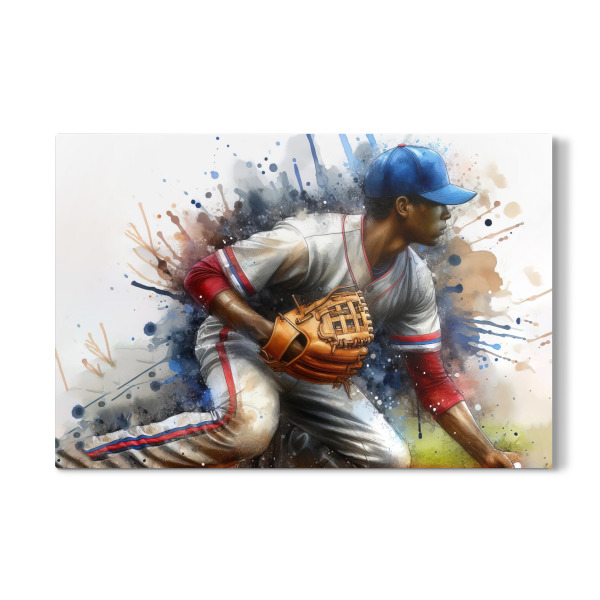Galerie-Print "Baseballspieler E" 75x50 cm artboxONE