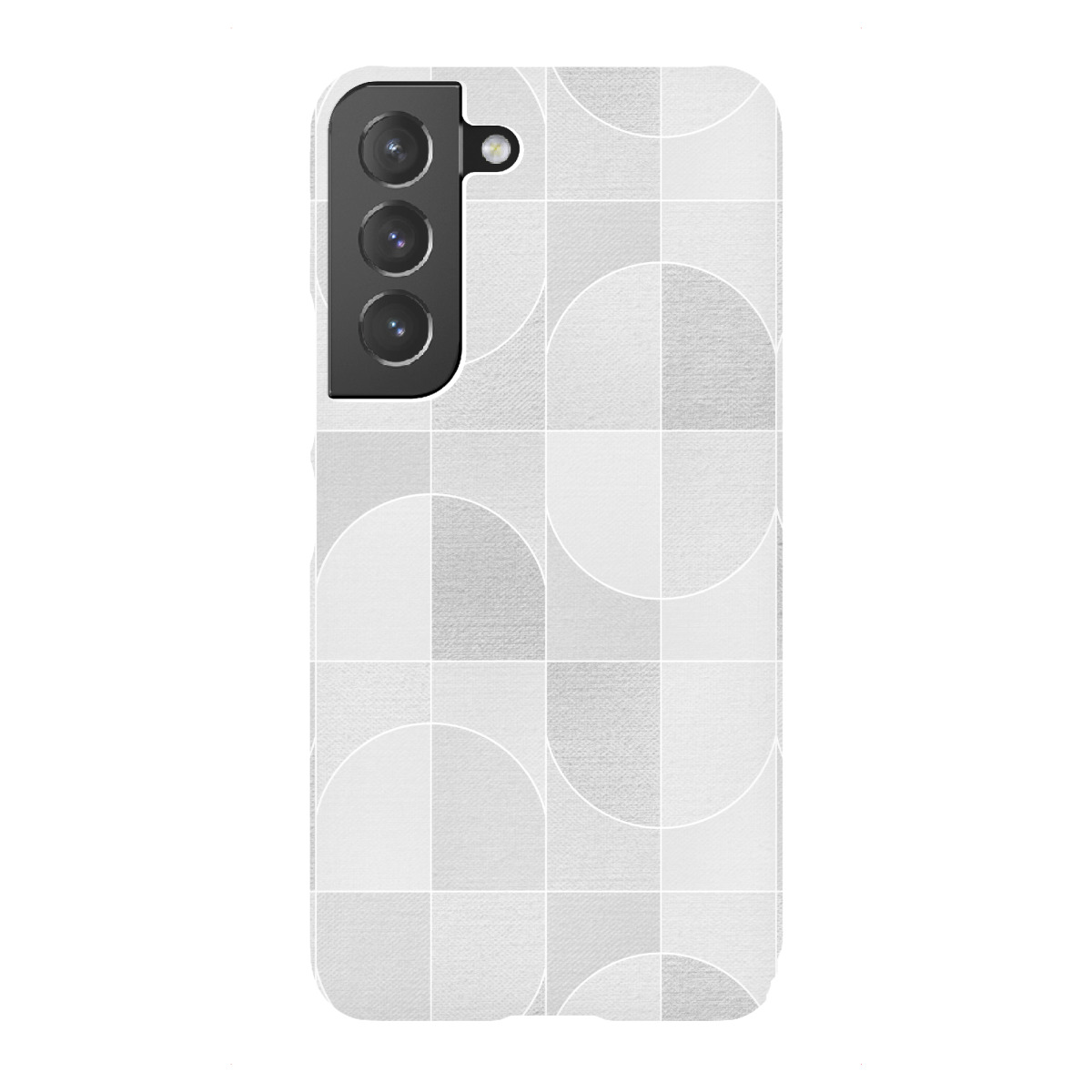 "Canvas Geo Tiles Grau"für Samsung Galaxy - Premium-Case Handyhülle artboxONE