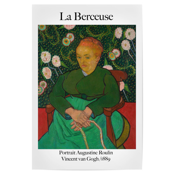 Poster 30x20 cm "La Berceuse" artboxONE - Floral,Abstrakt,Menschen