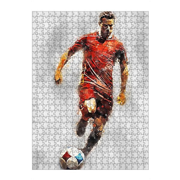 artboxONE Puzzle "Football Color Grey E (matart)" artboxONE - Sport / Fußball