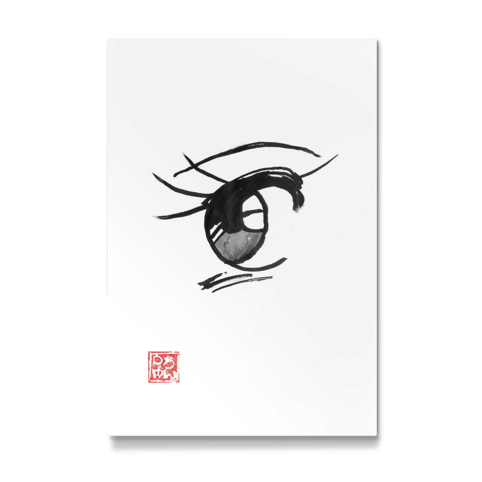 Galerie-Print "Manga 80er-Jahre-Auge" 75x50 cm artboxONE
