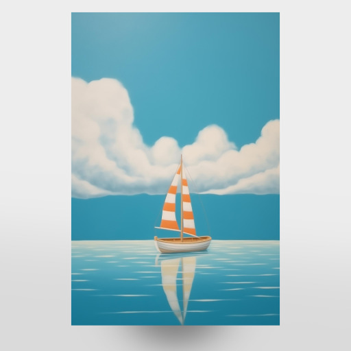 Kleines Segelboot