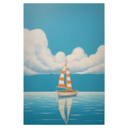 Kleines Segelboot
