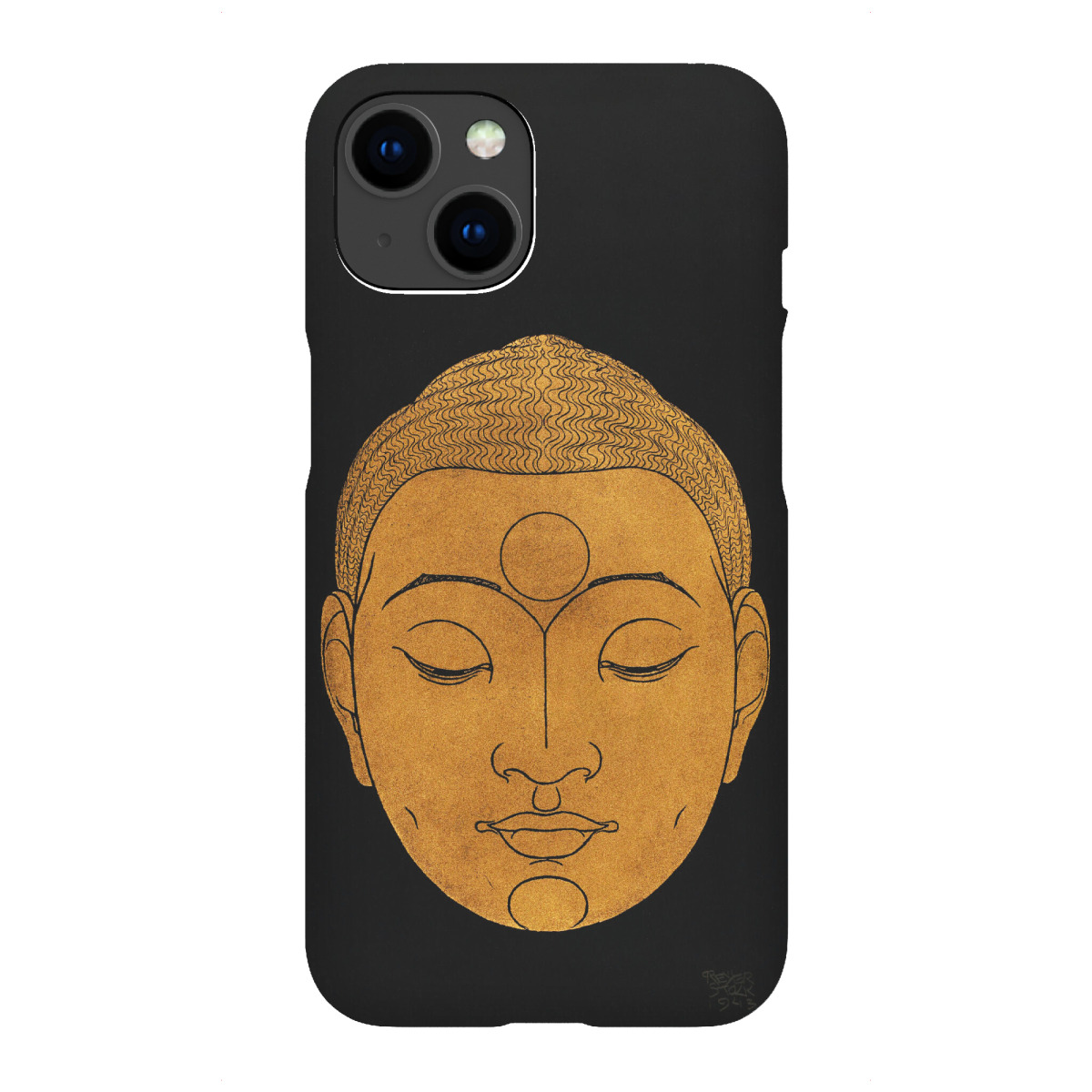 "Stolk - Buddha"für iPhone - Premium-Case Handyhülle artboxONE