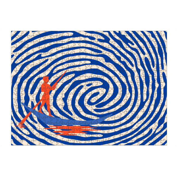 Puzzle Ravensburger "Whirlpool Vortex" artboxONE - Abstrakt
