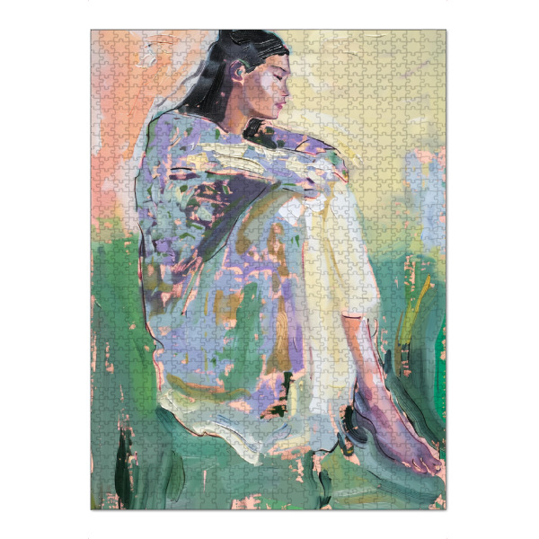 Puzzle Ravensburger "Frauen Auszeit" artboxONE - Natur,Abstrakt,Menschen