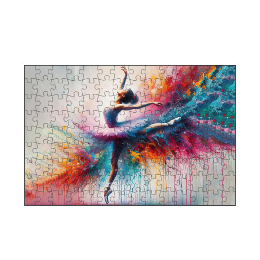 Balletttänzerin in Aquarell F