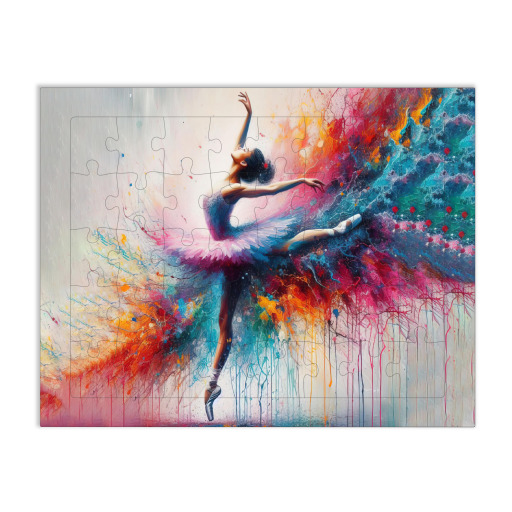 Balletttänzerin in Aquarell F