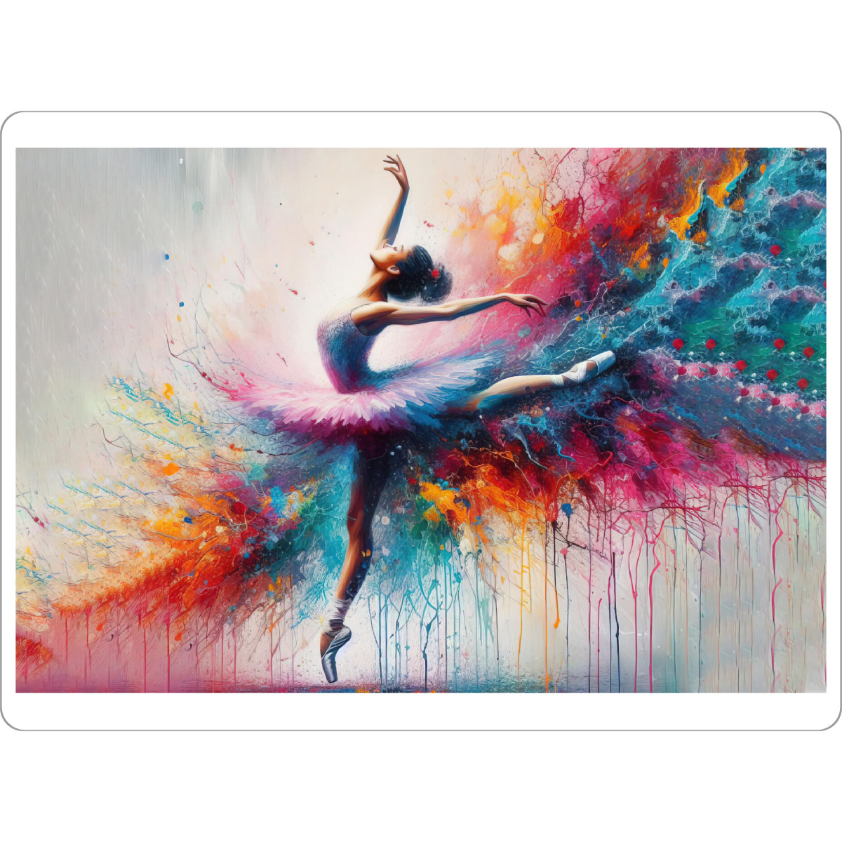 Tischset "Balletttänzerin in Aquarell F" artboxONE - Musik,Sport