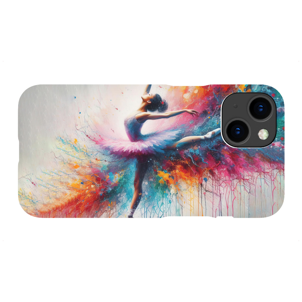 "Balletttänzerin in Aquarell F"für iPhone - Premium-Case Handyhülle artboxONE