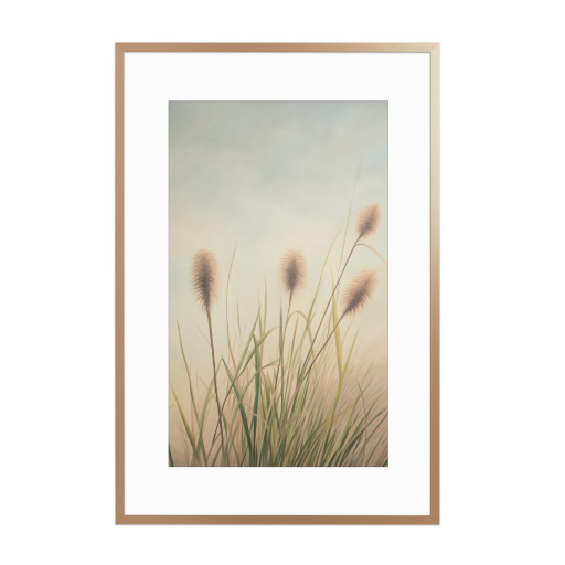 Wilde pastell Gräser