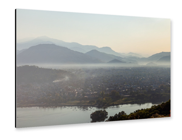 Alu-Dibond "Pokhara" 30x20 cm artboxONE