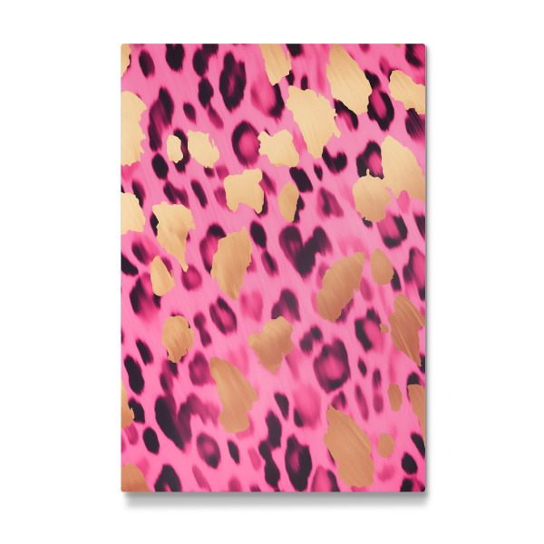 Galerie-Print "Goldener Leoparden Muster" 30x20 cm artboxONE