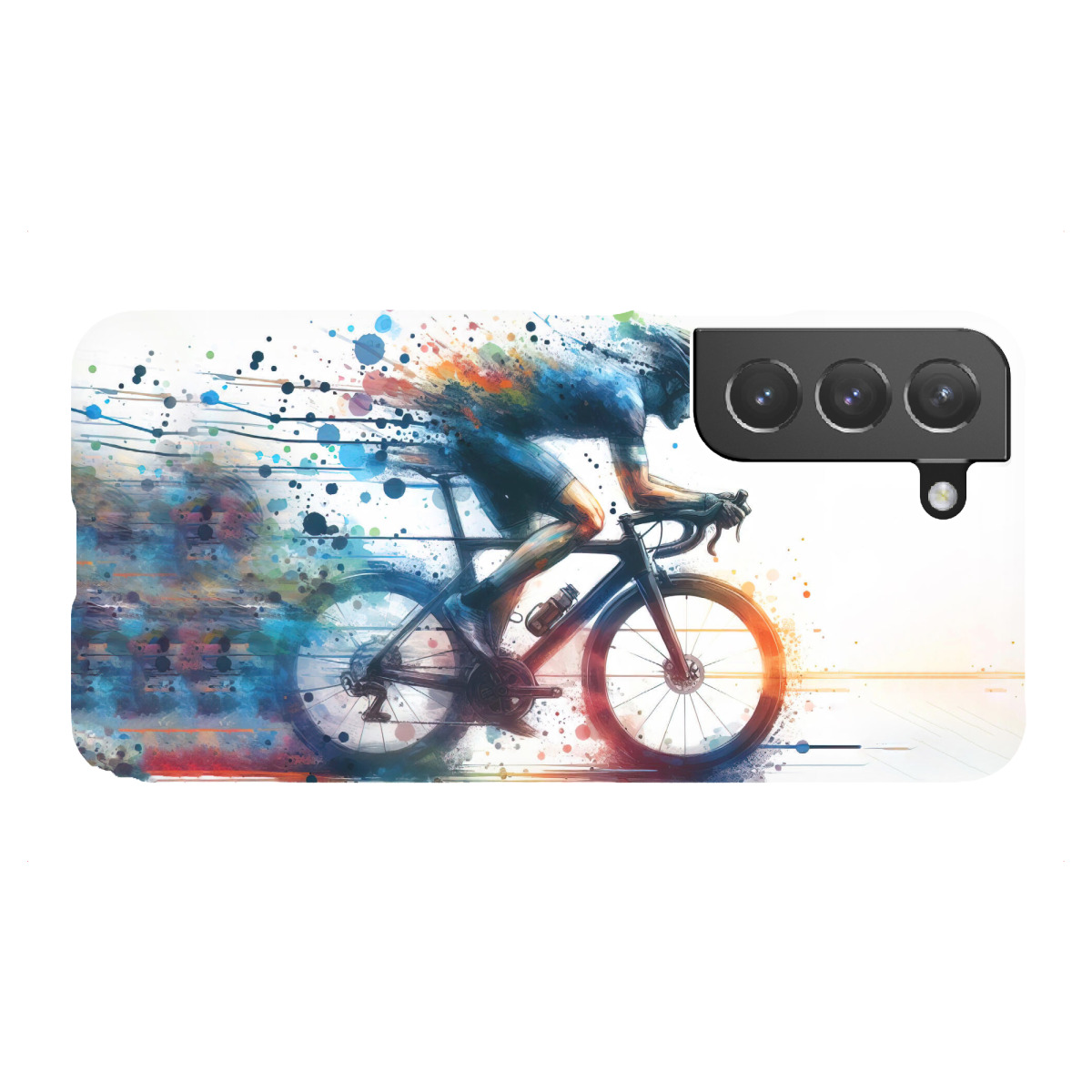 "Radfahrer Läufer D"für Samsung Galaxy - Premium-Case Handyhülle artboxONE